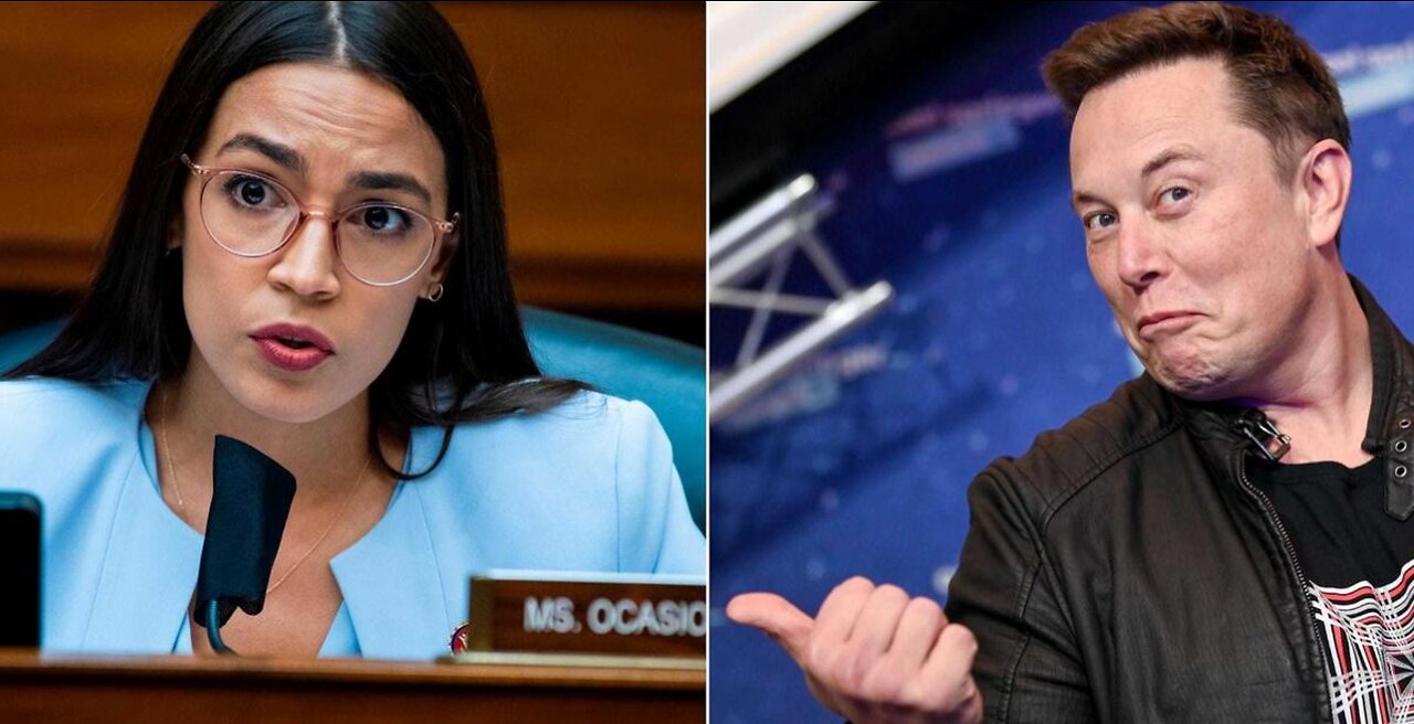 Elon Musk Mocks AOC Over Price for Twitter Blue Check