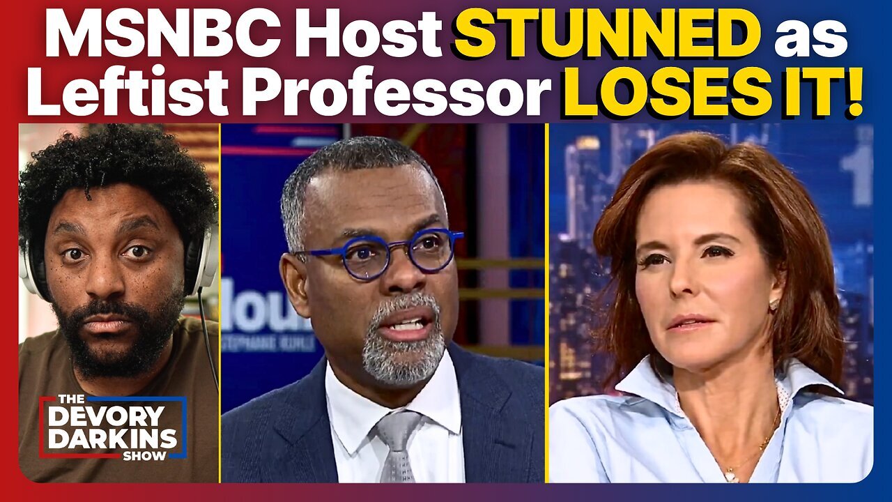 MSNBC Host STUNNED After Trump DERANGED Professor LOSES IT!