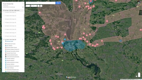 [ Ukraine SITREP ] Day 29 Summary - Russia announce capture of Izyum; Chechen celebrating @ Mariupol