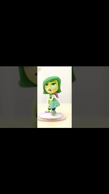Visual Cake - Disgust - Inside Out - Disney Infinity Figure #SHORTS