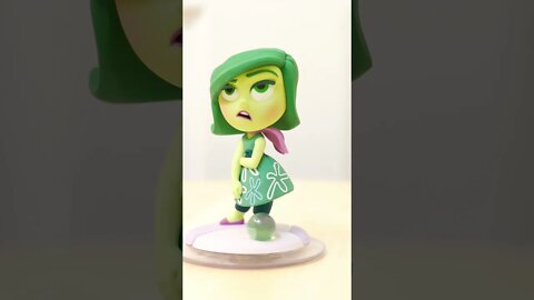 Visual Cake - Disgust - Inside Out - Disney Infinity Figure #SHORTS