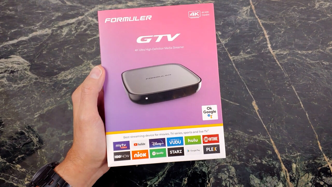 Formuler GTV IPTV MAG Box : Certified Google TV