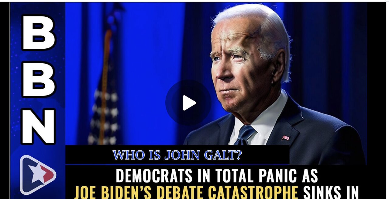 MIKE ADAMS BBN-SPECIAL REPORT. Democrats in TOTAL PANIC as Joe Biden’s debate catastrophe sinks in.