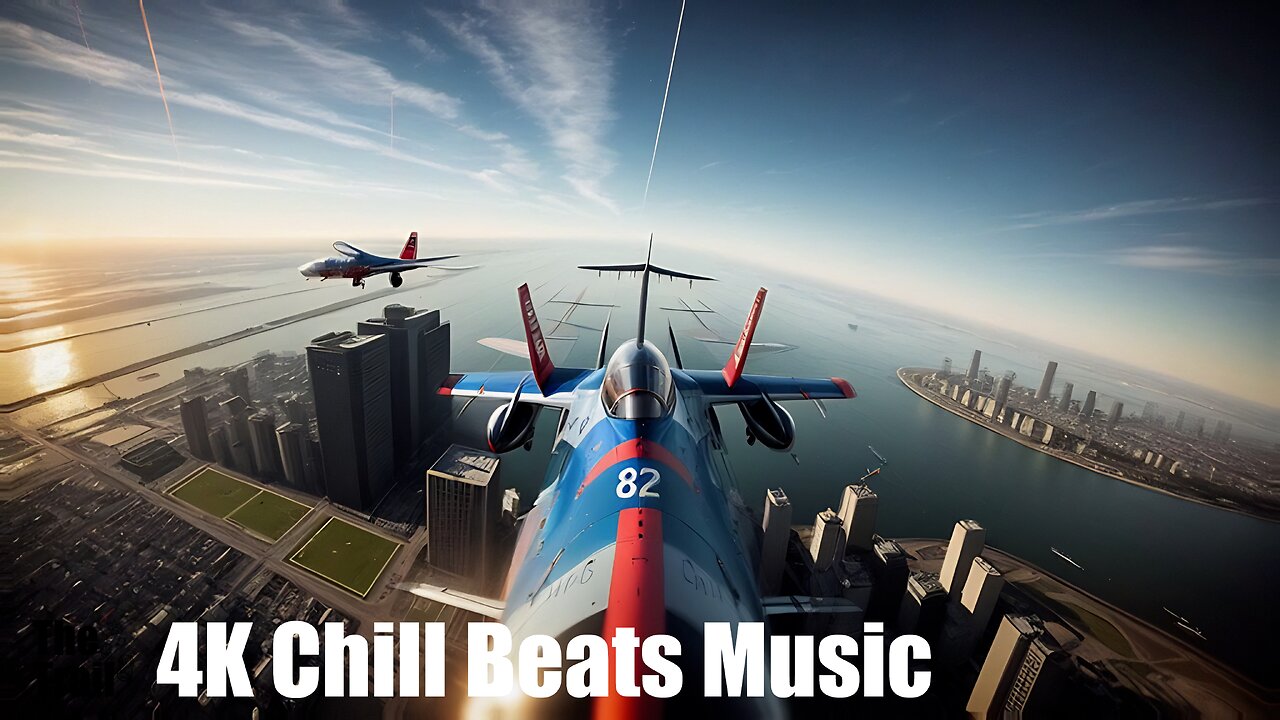 Chill Beats Music - House Not Givin' Up | (AI) Audio Reactive Cinematic s1 | Air Championship