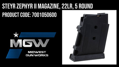 Steyr Zephyr II Magazine, 22LR, 5 Round - 7001050600