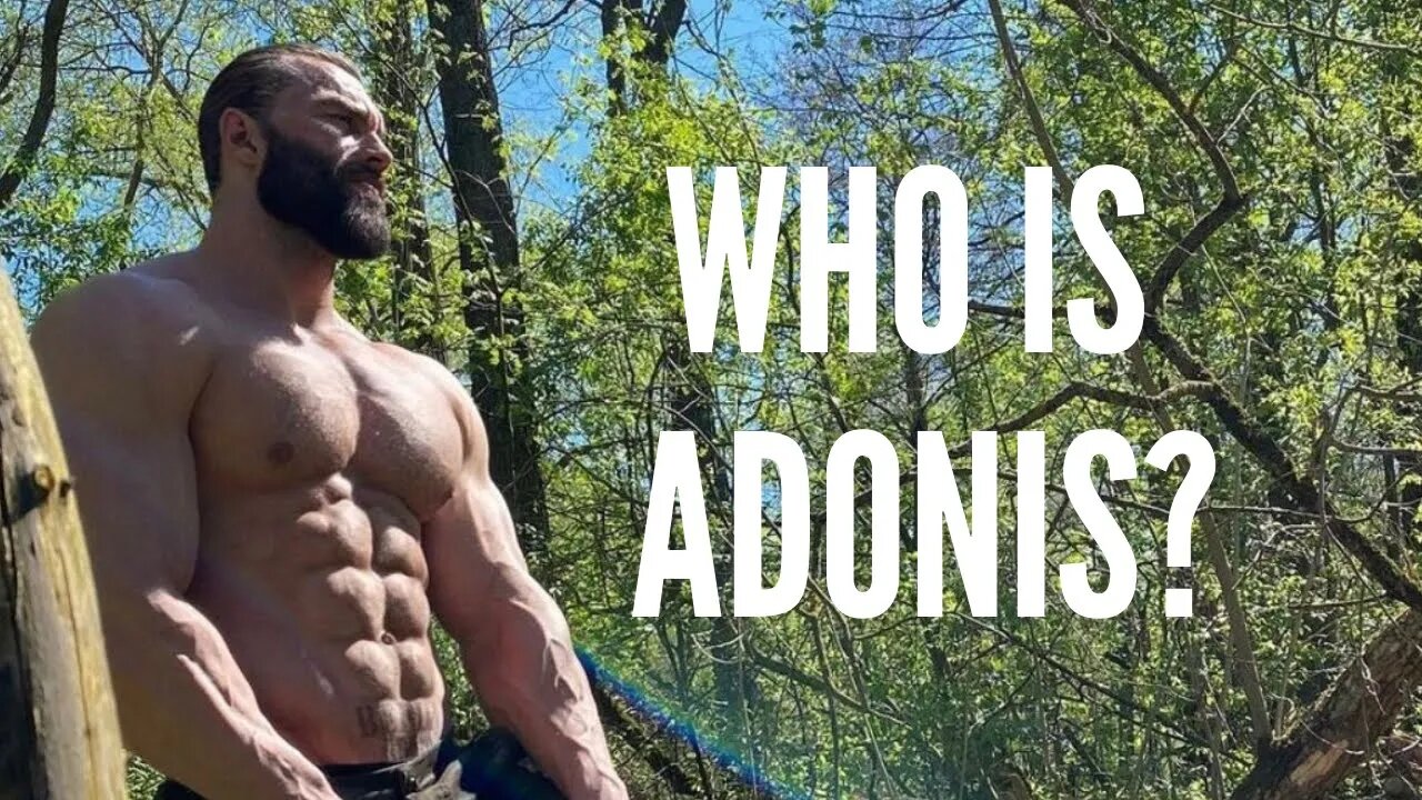 Hamza on Who is Adonis 🧘♂️🦍