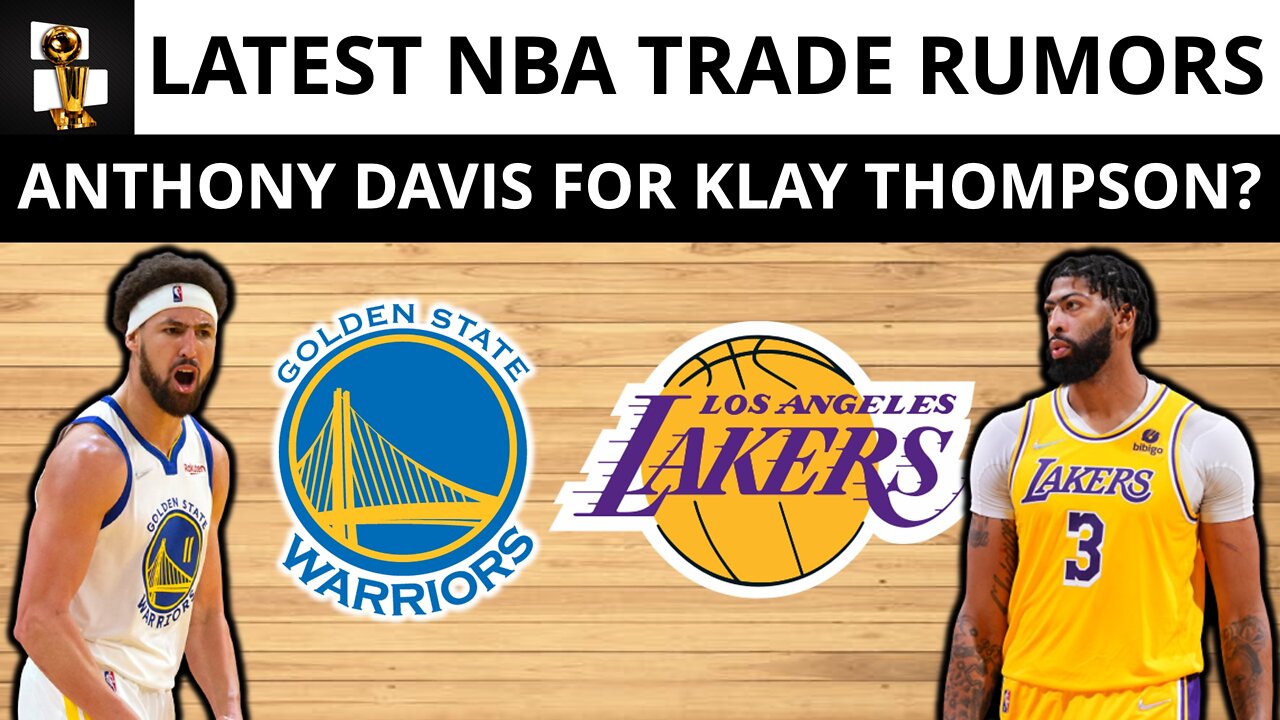 NBA Rumors: Anthony Davis Trade For Klay Thompson & James Wiseman? Colin Cowherd Trade Idea Reaction