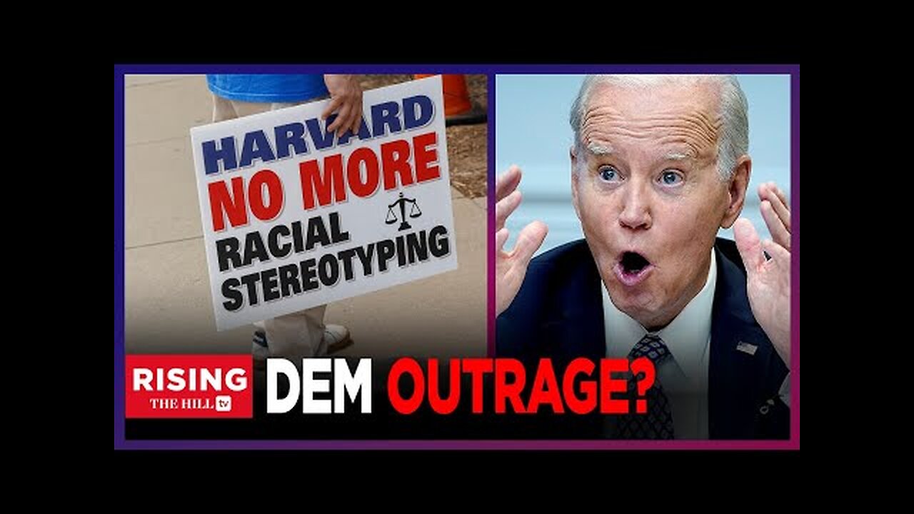 Biden, Dems In UPROAR Over SCOTUS Affirmative Action Ruling: 'Not A Normal Court'