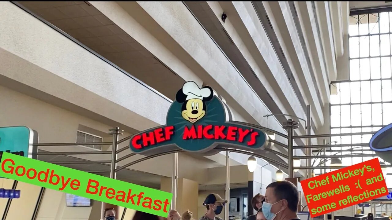 Goodbye Breakfast 😢 | Chef Mickey's | Reflections of our trip | Day 10 | Nov 2020