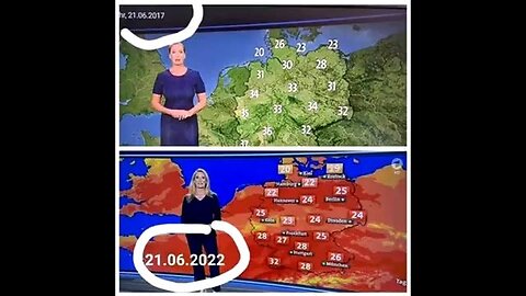 THEY ARE NOW TRYING TO CREATE A PANIC ABOUT HIGH TEMPERATURES TO MAKE US FEAR CLIMATE CHANGE