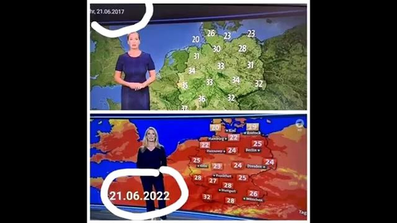 THEY ARE NOW TRYING TO CREATE A PANIC ABOUT HIGH TEMPERATURES TO MAKE US FEAR CLIMATE CHANGE