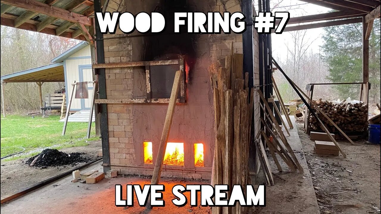 Wood Firing #7 - Live Stream (last day of firing)