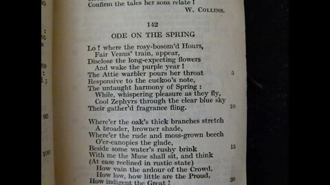 Ode on the Spring - T. Gray