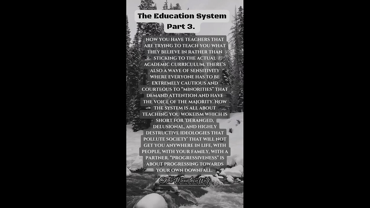 Education System Part. 3