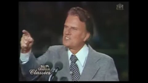 Billy Graham Is the handwriting on the wall, America