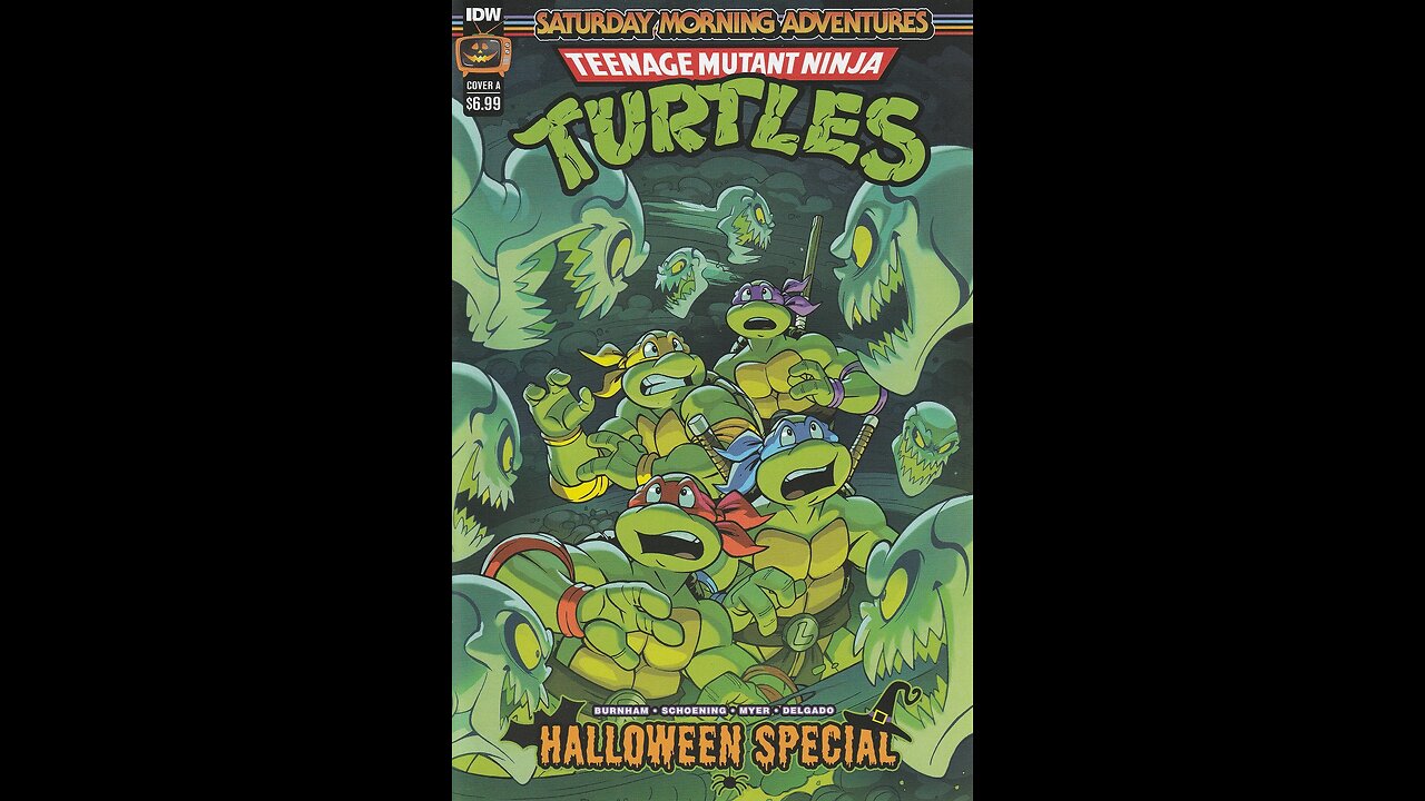 Teenage Mutant Ninja Turtles: Saturday Morning Adventures - Halloween Special -- 1-Shot (2023, IDW)