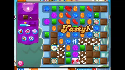Candy Crush Level 2622 Talkthrough, 17 Moves 0 Boosters