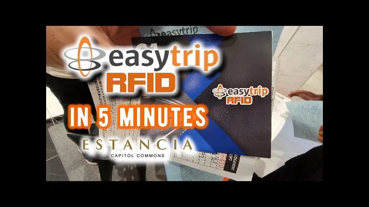 [4K] Easytrip RFID In 5 Minutes