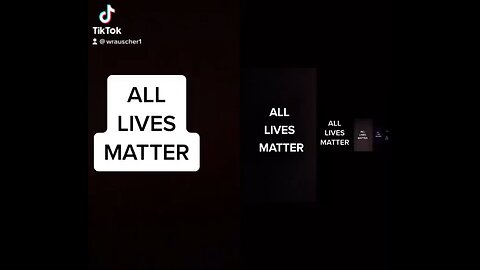 #AllLivesMatter