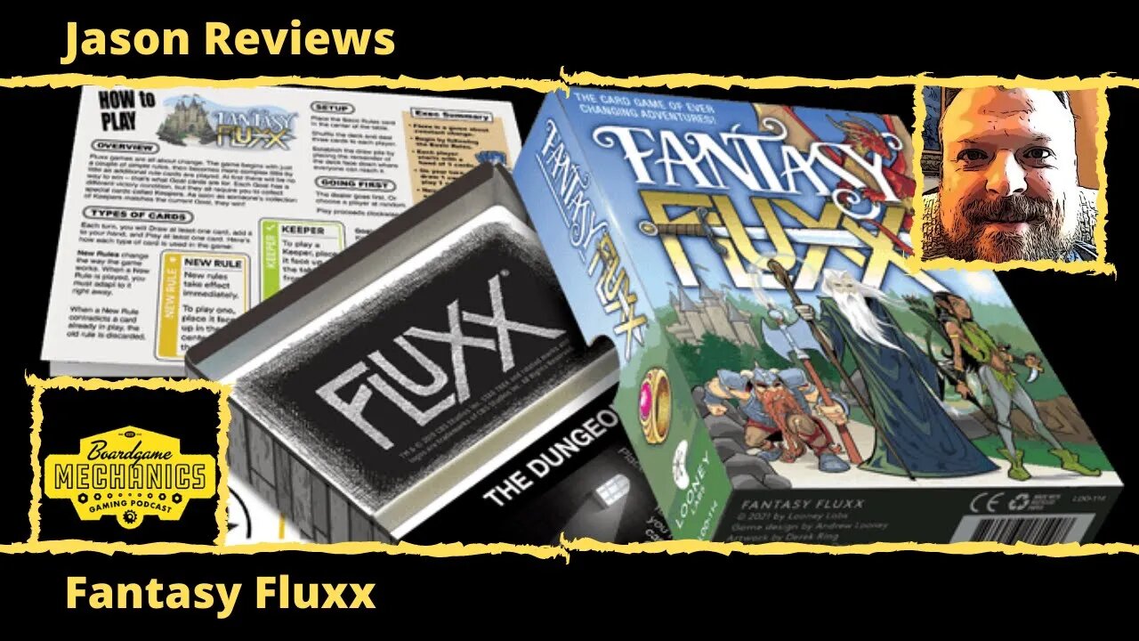 Jason's Board Game Diagnostics of Fantasy Fluxx