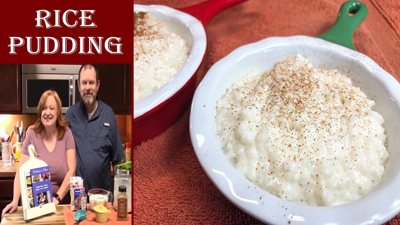 OLD FASHIONED EASY RICE PUDDING RECIPE