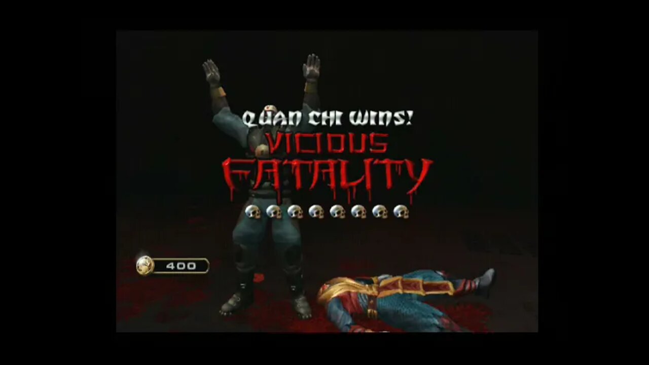 Mortal Kombat Armageddon (PS2) - Quan Chi - Arcade Mode - Max Difficult - No Continues