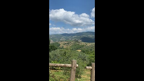 Tuscany in the summer