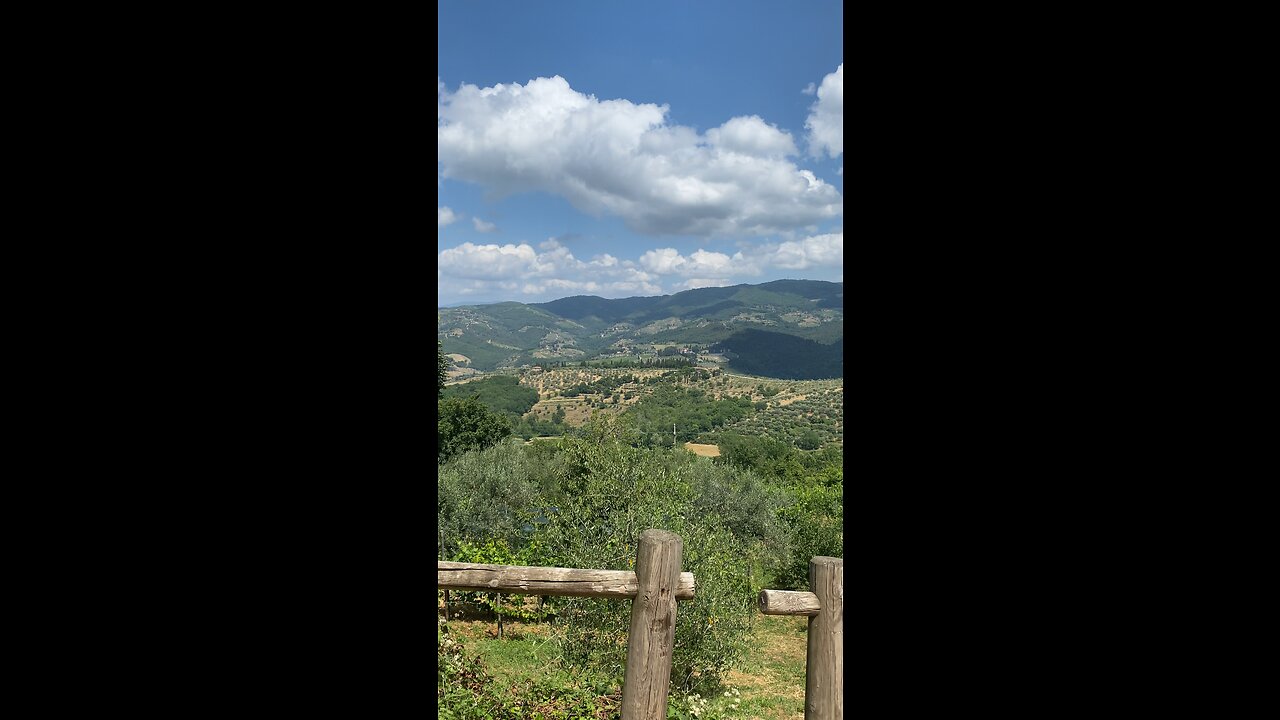 Tuscany in the summer