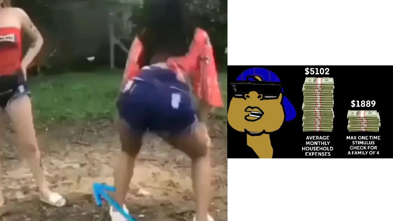 Hip Hop Cartoons!I SPENT ALL MY STIMULUS CHECK