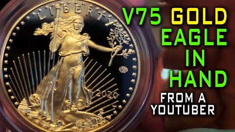 The V75 Gold Eagle! A YouTuber Has It In Hand - Discussing The Frenzy