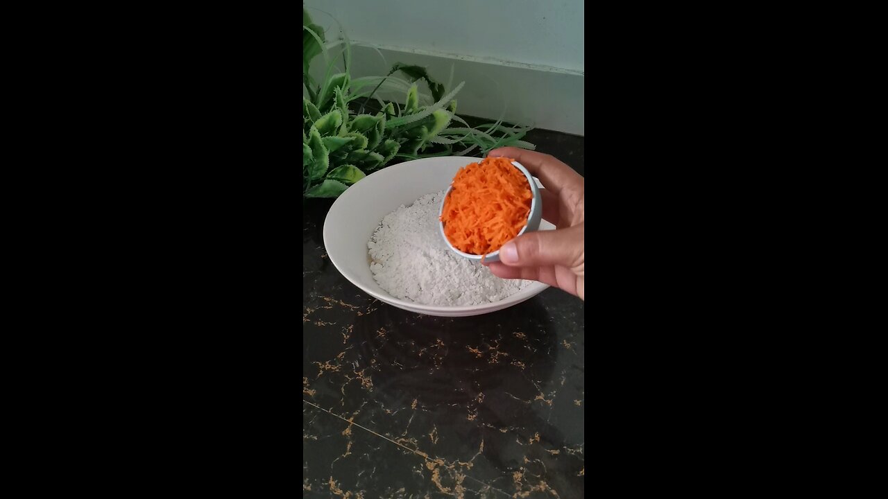 Mix 1 🥕 carrot with flour and you will be amazed at the result! without kneading bread