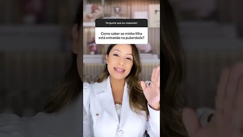 Saber se minha filha está entrando na puberdade?