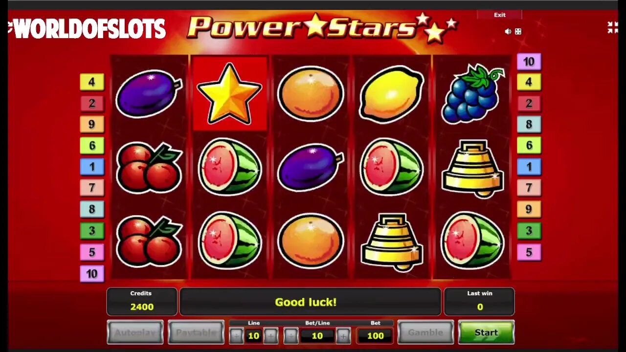 Power Stars Novomatic