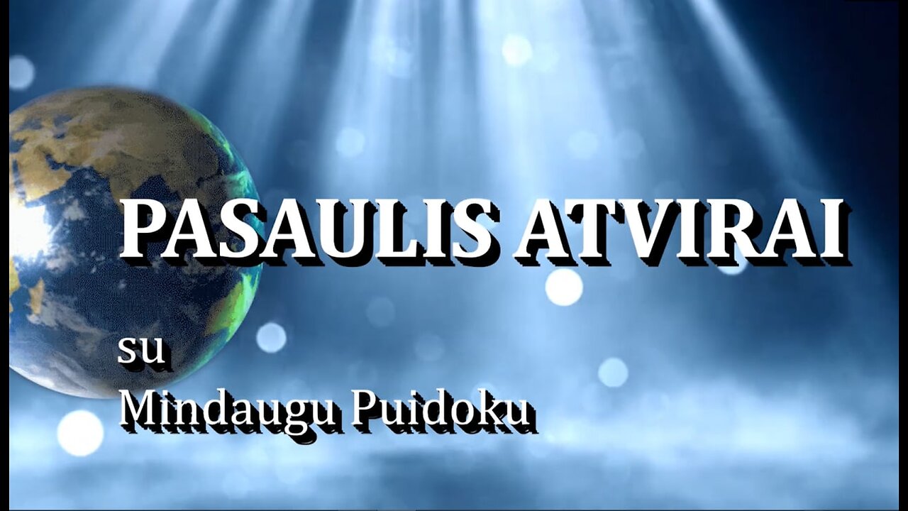 Pasaulis atvirai su Mindaugu Puidoku - 1 laida