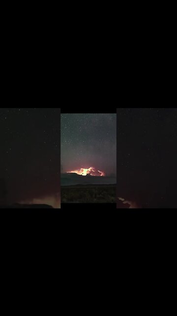 Watching the Milky Way rise above distant storms is a good reminder...