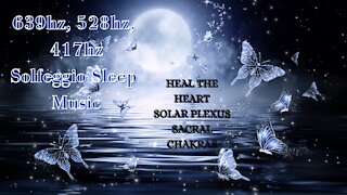 639 Hz, 528Hz, 417Hz🌺LOVE ENERGY🌺Heart❤️ Solar Plexus✨Sacral🌹Solfeggio Frequency Healing Music