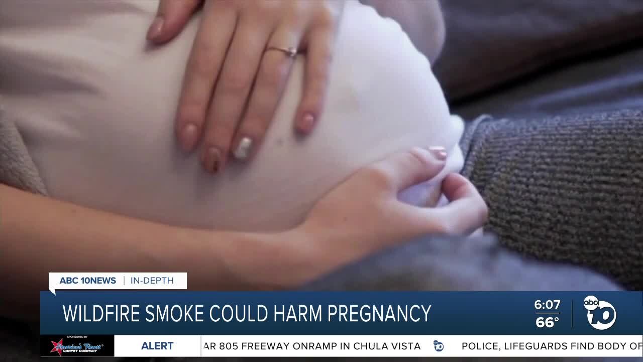 Wildfire smoke presents danger to pregnant women, unborn babies