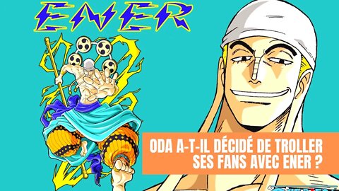 One piece chapitre 1005 Oda a-t-il décidé de troller ses fans avec Ener ?