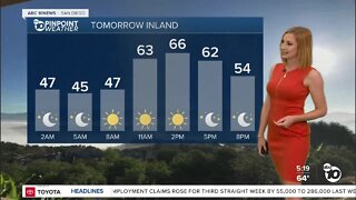 ABC 10News Pinpoint Weather with Meteorologist Leah Pezzetti