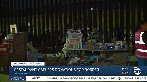 Donations pouring into the border amid fallout of Title 42 expiring