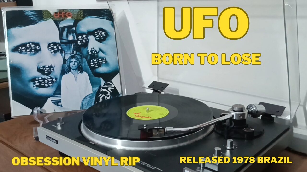 Born to Lose - UFO - Obsession - 1978 - Released Brazil - Vinyl Rip