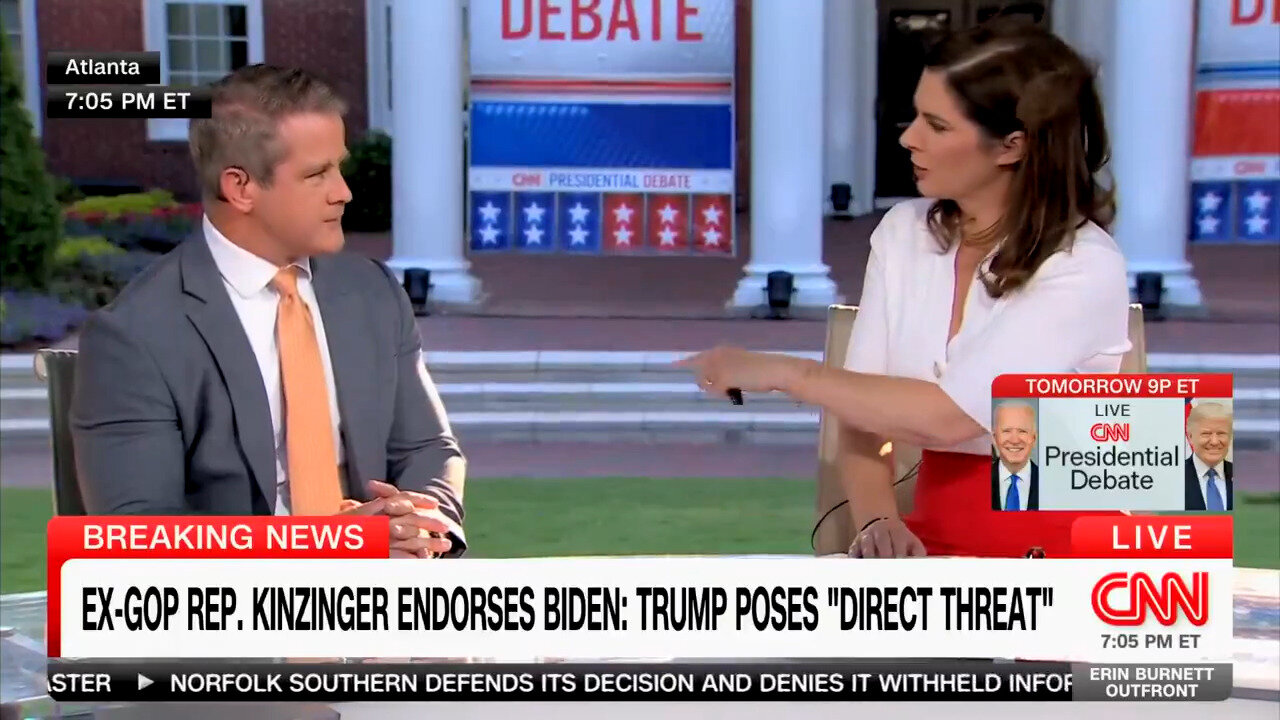 CNN Talks To "Rising Star" And "Potential GOP Presidential Candidate" Adam Kinzinger