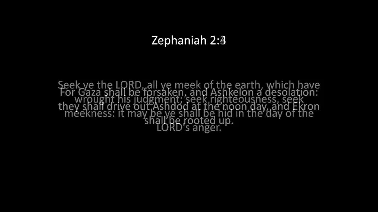 Zephaniah Chapter 2