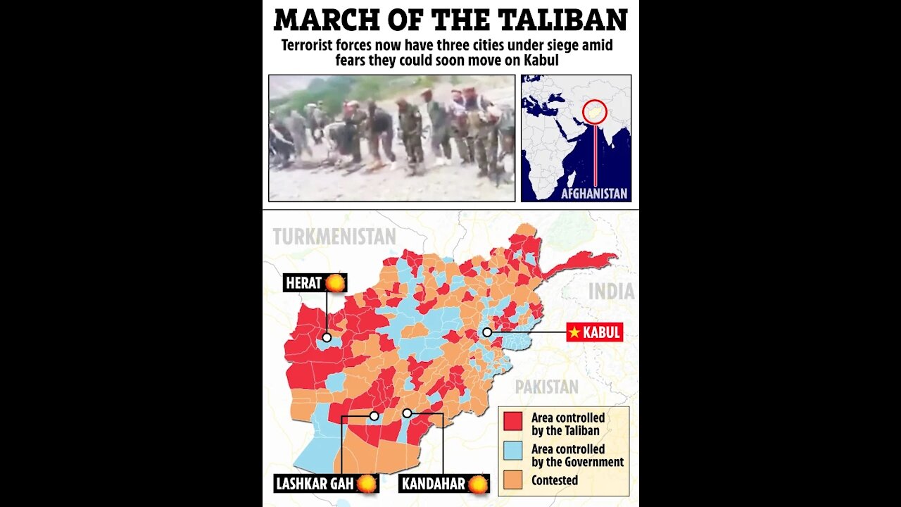 Aug 2021. The Invasion of Lashkar Gah