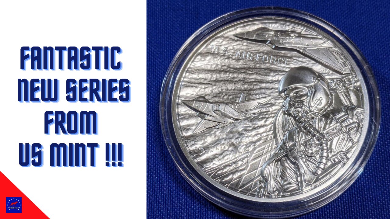 US Air Force Silver Medal - 2021 - US Mint - 2.5 Ounces