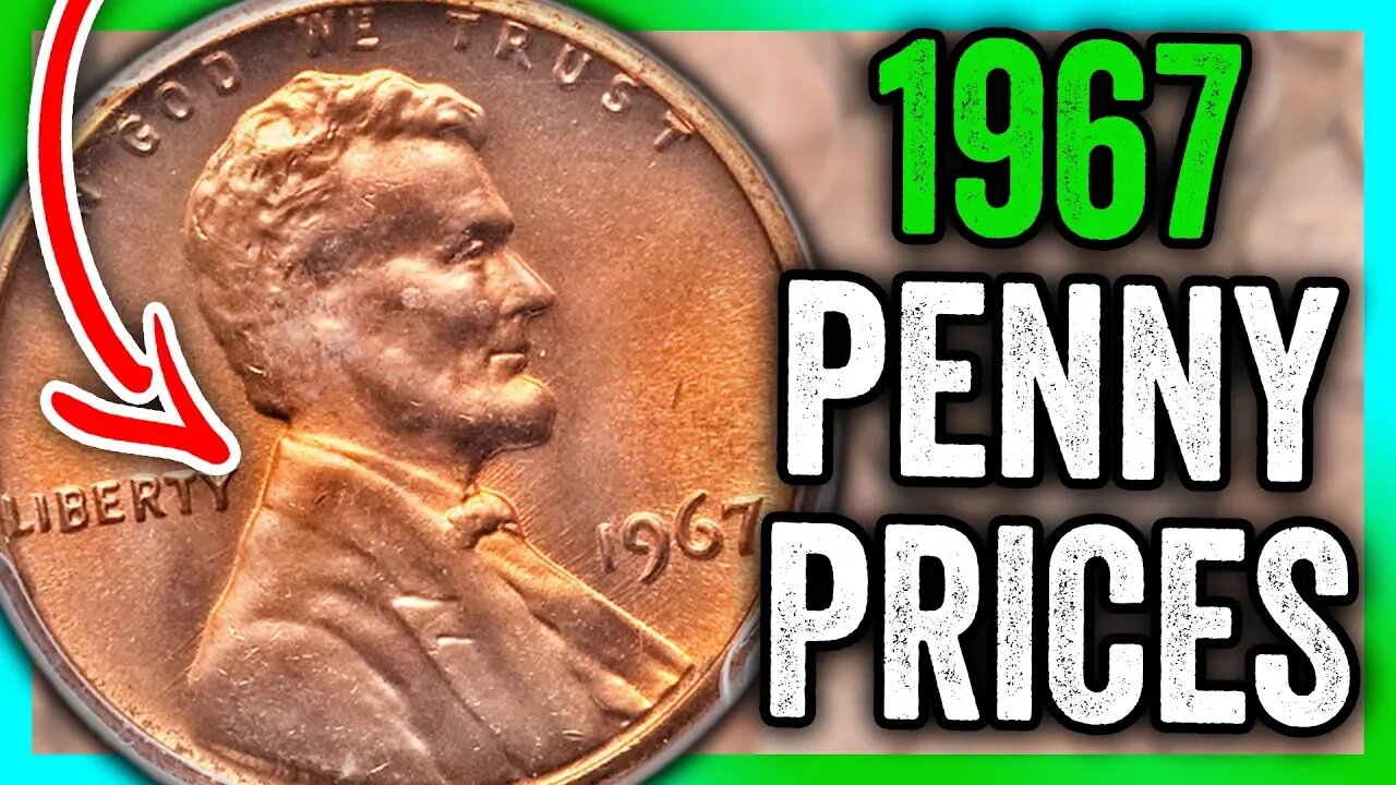 1967 PENNY COIN VALUES - ERROR PENNIES WORTH MONEY