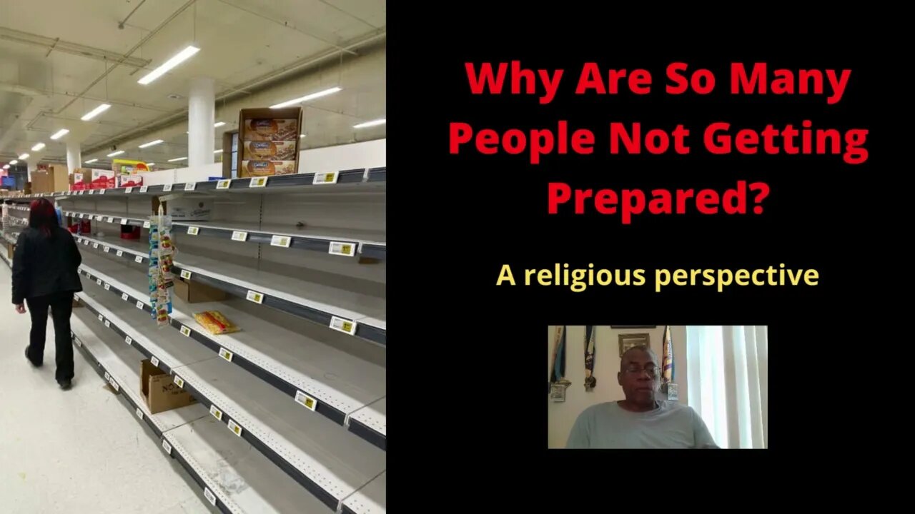 Why Are So Many People NOT Prepping? A Religious Perspective