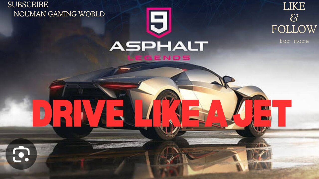 asphalt 9 drive like a jet game play