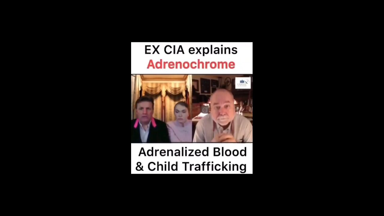 Former CIA employee Robert David Steele said about Adrenochrome and +.