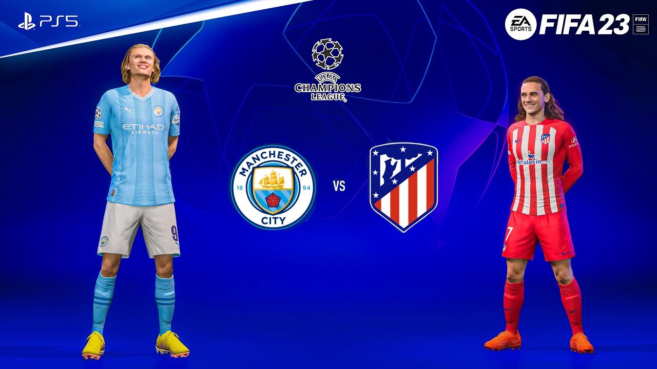 UEFA champions league final Atletico Madrid 0-1 Man City